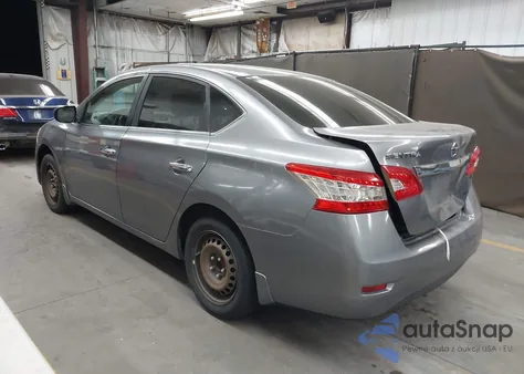 2015 Nissan Sentra S from USA, damaged, VIN 3N1AB7AP1FY381572